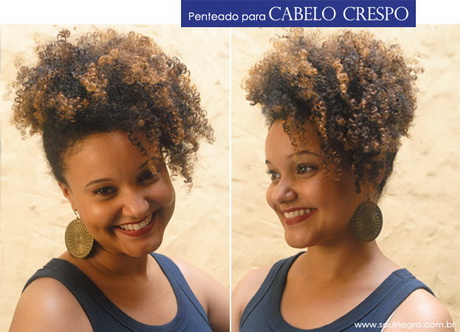 penteados-para-cabelos-afros-curtos-80-5 Penteados para cabelos afros curtos
