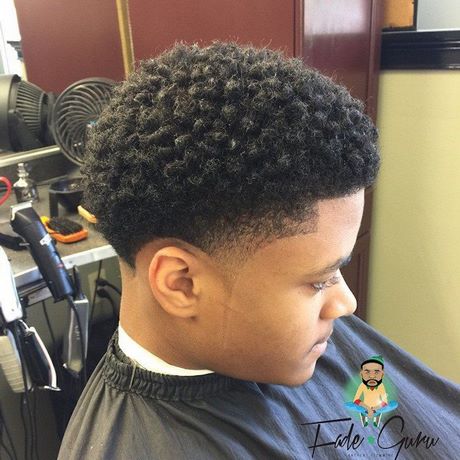 corte de cabelo americano afro