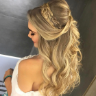 Penteados para noivas cabelos longos 2018